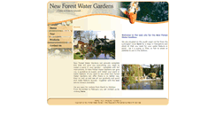 Desktop Screenshot of newforestwatergardens.co.uk